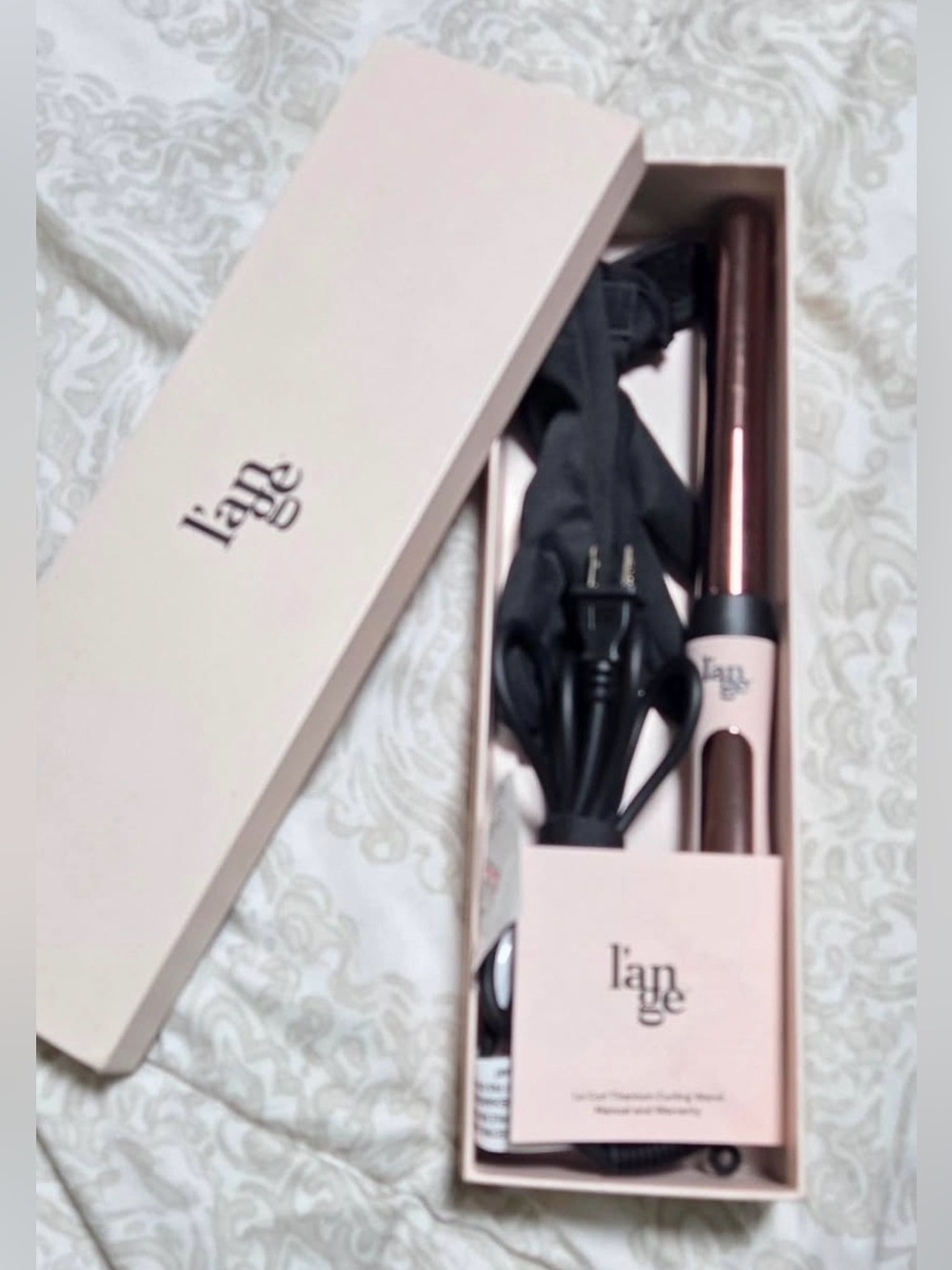 L’ange Le Curl Rose Gold Curling Wand